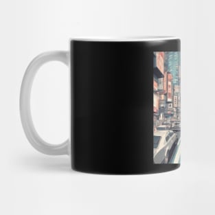 The night streets of Tokyo Mug